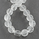 Fili di perline in vetro smerigliato FGLA-R038-10mm-18-2