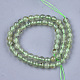 Chapelets de perles en préhnite naturelle G-S333-6mm-032-3