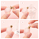 NBEADS Faceted Natural Gemstone Openable Perfume Bottle Pendants AJEW-NB0002-09-5