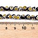 Круглые Millefiori стеклянные бусины нити X-LK-P001-31-4