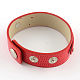 Bracelets d'accrochage imitation cuir cordon X-WACH-S001-1C-3
