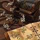 16 pièces 8 styles pendentifs en alliage strass&nbsp;ALRI-CJ0001-06-6