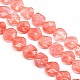 Watermelon Stone Glass Beads Strands G-L248-02-1