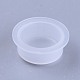 プラスチックエンドキャップ  接着剤塗布工業用シリンジバレルエンドカバー  透明  15.5~19x8mm TOOL-WH0103-05A-1