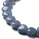 Natürlichen blauen Aventurin Perlen Stränge G-B022-10C-4