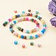 Mixed Style & Mixed Color Round Spray Painted Glass Beads DGLA-PH0001-6mm-01M-4