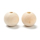 Perles en bois naturel non fini WOOD-XCP0001-19F-2