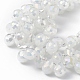 Imitation Jade Glass Beads Strands EGLA-F152-A02-3