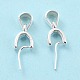 925 Sterling Silver Ice Pick Pinch Bails STER-Z001-122S-02-3