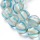 Chapelets de perles vernissées manuelles LAMP-G140-05D-3