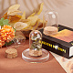 NBEADS 4 Sets 2 Sizes Glass Dome with Cork Base AJEW-NB0005-26-5