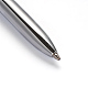 304ステンレス鋼製のラインストーンボールペン  ミックスカラー  13.8x0.9cm AJEW-D032-M-4