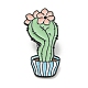 Cactus & Flower Enamel Pins JEWB-P021-B04-1