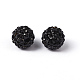 Pave Disco Ball Beads X-RB-A130-10mm-13-2