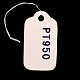 Vitrines de bijoux balises rectangle du prix du papier pour pt 950 bijoux CDIS-N001-50-1