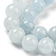 Chapelets de perles en morganite naturelle G-P503-6MM-01-4