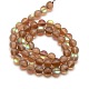 Synthetic Moonstone Beads Strands G-F142-6mm-04-2
