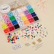 Kits de fabricación de conjuntos de joyería de cuentas heishi y cuentas de barril diy DIY-YW0004-89-6