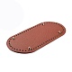 Fondo ovale in pelle pu per borsa da maglia FIND-WH0032-01D-3