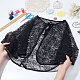 Detachable Polyester Bridal Lace Shawls AJEW-WH0248-13A-3