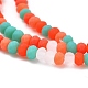 Chapelets de perles en verre à facettes GLAA-F106-B-F04-3