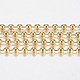 Revestimiento iónico hecho a mano (ip) 304 cadenas de bolas de acero inoxidable STAS-F136-17G-10m-1
