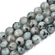 Jaspe de sésame naturel / perles de jaspe kiwi X-G-Q462-78-8mm-1