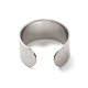 304 componentes de anillo de manguito abierto de acero inoxidable STAS-C067-01B-P-4