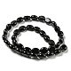 Brins de perles d'onyx noir naturel (teints et chauffés) G-M420-D10-01-3