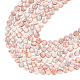 Brins de perles de netstone rouge naturel arricraft G-AR0002-92-1