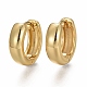 Brass Chunky Small Huggie Hoop Earrings for Women EJEW-SZ0001-44-1