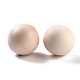 (venta de liquidación defectuosa: grieta) bola redonda de madera natural WOOD-XCP0001-29-2