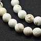Chapelets de perles en turquoise naturelle TURQ-F008-02-8mm-3