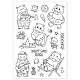 GLOBLELAND Hippo Clear Stamps Summer Beach Silicone Clear Stamp Transparent Stamp Seals for Cards Making DIY Scrapbooking Photo Journal Album Decoration DIY-WH0167-56-693-6