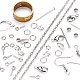 Set di risultati di gioielli in metallo DIY-YW0001-23P-8