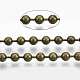 Cadenas de bolas de latón X-CHC-S008-003C-AB-2
