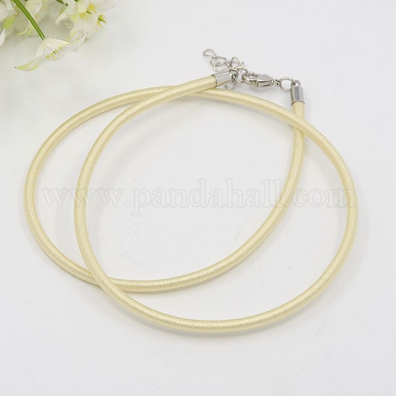 Wholesale Silk Cord Necklaces Making