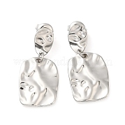Серьги-гвоздики из нержавеющей стали 304 EJEW-G364-26P