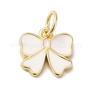 Подвески из латуни с покрытием из эмали KK-B092-13G-03