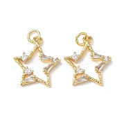 Латунные микро проложить кубического циркония подвески KK-Q068-64G