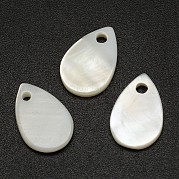 Подвески из пресноводных ракушек слеза SHEL-M005-28