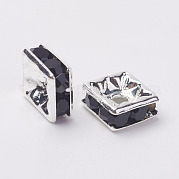 Латунные бусины разделители для поставки стразов RB-A013-6x6-02S