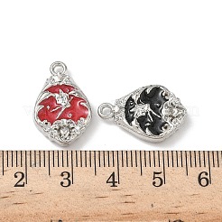 Emaille Anhänger Legierung&nbsp;FIND-L023-09P