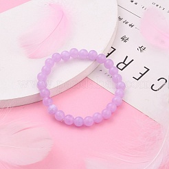Braccialetti di perline elasticizzati in acrilico&nbsp;BJEW-JB05714-06