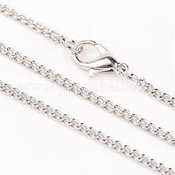 Rete / nastro intrecciati con collane pendenti in lega di piume stile tibetano&nbsp;NJEW-JN01559-05