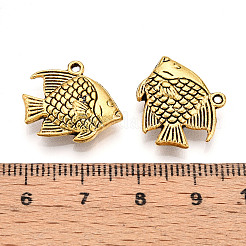 Pendentifs en alliage de style tibétain&nbsp;TIBE-WH0010-02AG-LF