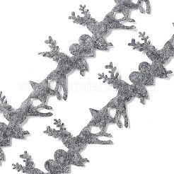 Weihnachtsliebender Hirschfilz-Spitzenbesatz&nbsp;OCOR-D013-02B