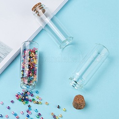 Bottiglie di vetro vaso di vetro&nbsp;X-AJEW-H004-2