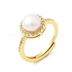 Einstellbare messing micro pave zirkonia fingerringe&nbsp;CU-CBABA66-06G