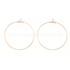 Pendentifs en acier inoxydable 304 avec placage sous vide PVD&nbsp;STAS-T031-20-45mm-G
